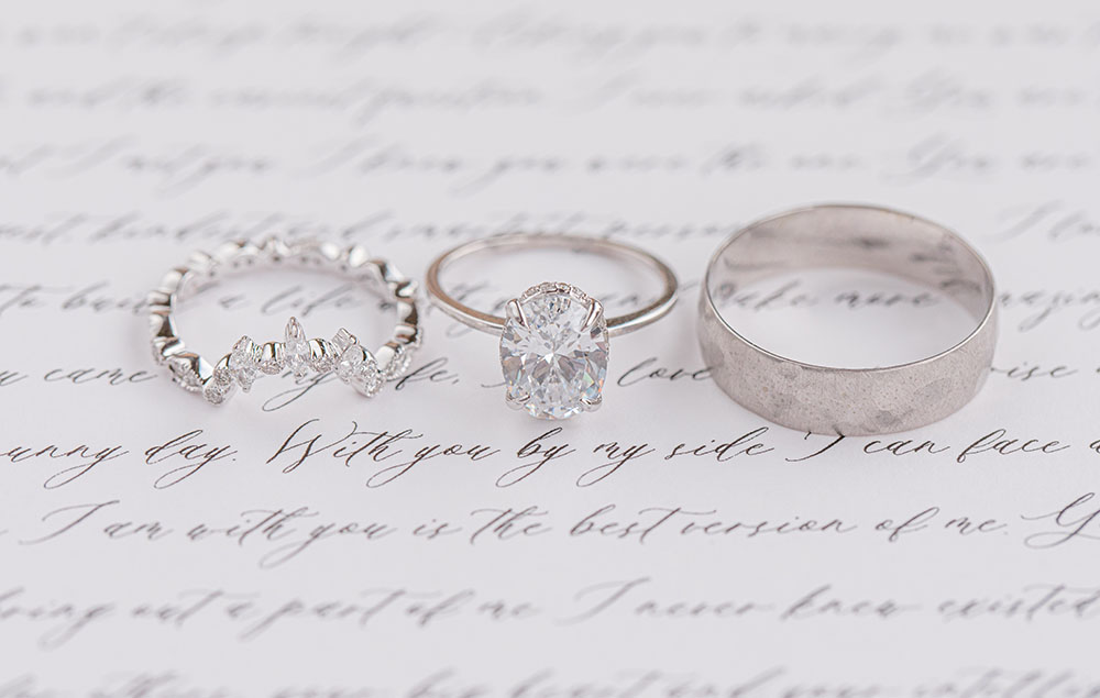 Wedding Ring & Engagement Ring - Ottawa - The Invitation Studio - Wedding Invitations, Save The Dates & Signage